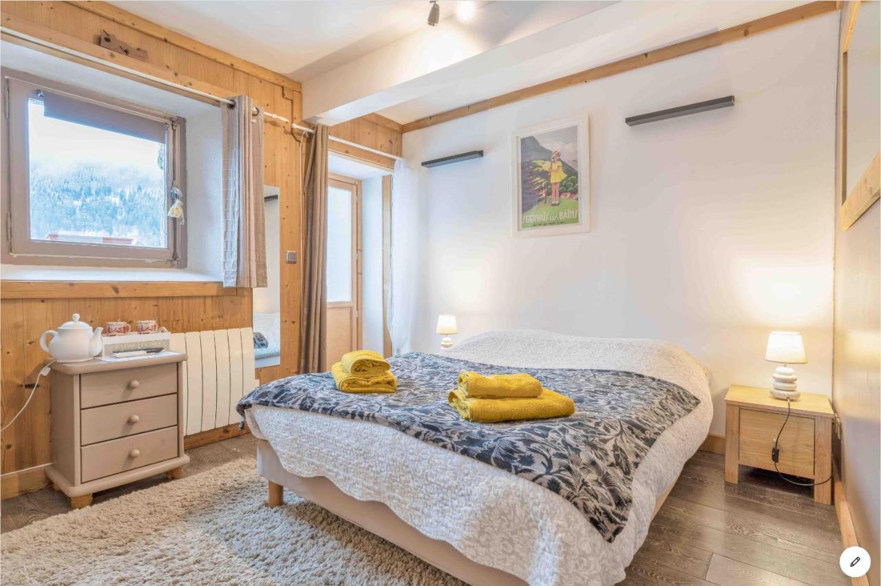 Chambre Independante Avec Salle De Bain Independante Au Rdc D Un Chalet A 25 Kms Chamonix Сен-Жерве-ле-Бен Екстериор снимка